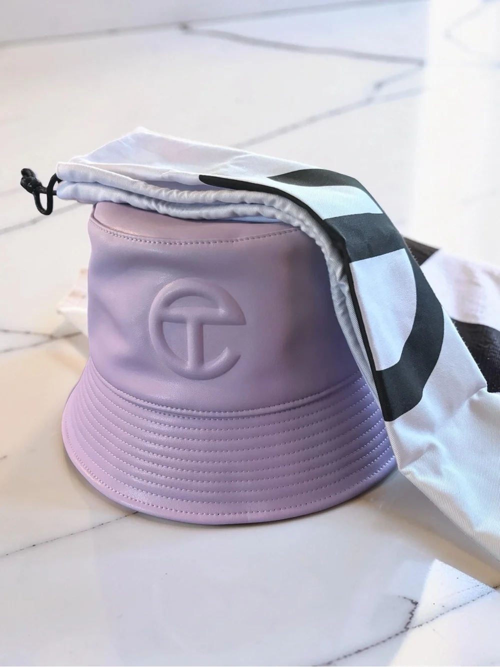 Telfar features silhouette brim